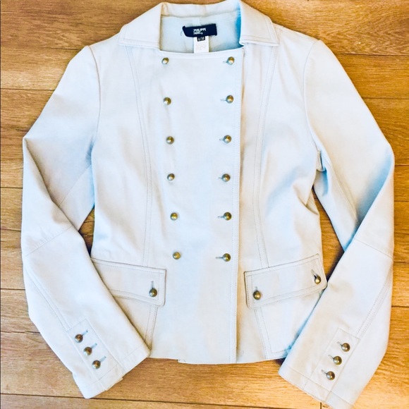 Philippe Adec Jackets & Blazers - Philippe Adec women’s leather jacket.
